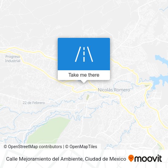 Calle Mejoramiento del Ambiente map
