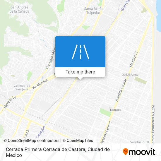 Cerrada Primera Cerrada de Castera map