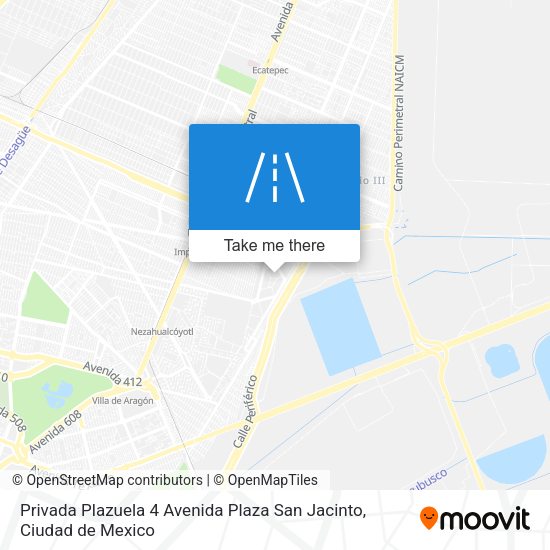 Privada Plazuela 4 Avenida Plaza San Jacinto map