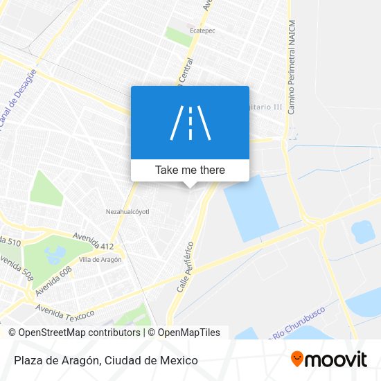 Plaza de Aragón map