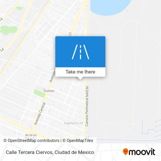 Calle Tercera Ciervos map