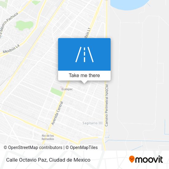 Calle Octavio Paz map