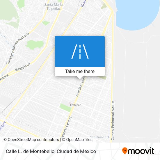 Calle L. de Montebello map