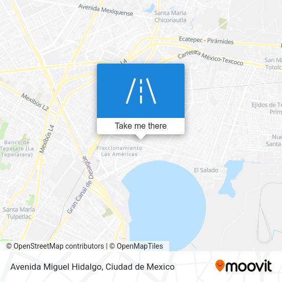 Avenida Miguel Hidalgo map