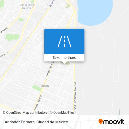 Andador Primera map