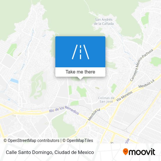 Calle Santo Domingo map
