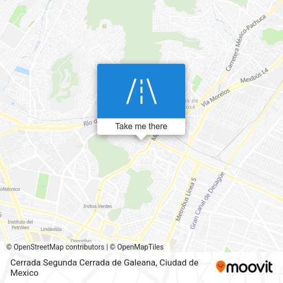 Cerrada Segunda Cerrada de Galeana map