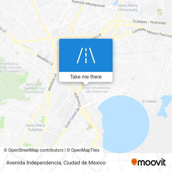Avenida Independencia map