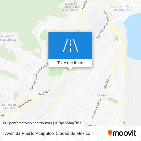 Mapa de Avenida Puerto Acapulco