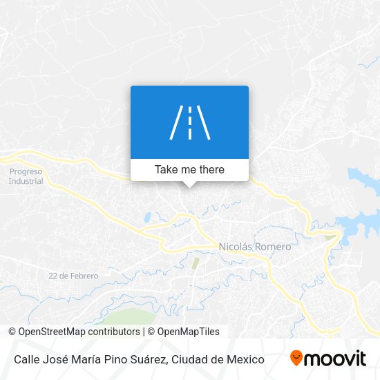 Calle José María Pino Suárez map