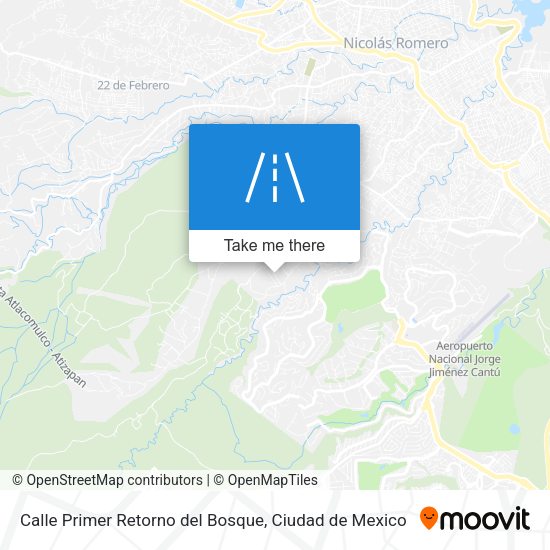 Calle Primer Retorno del Bosque map