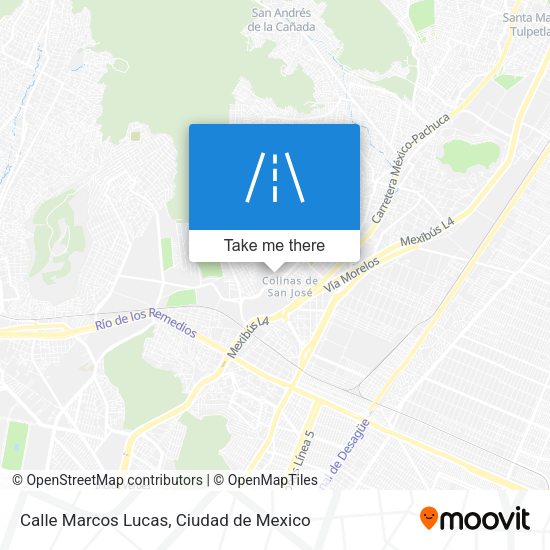 Calle Marcos Lucas map