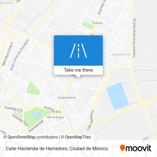 Calle Hacienda de Herradero map