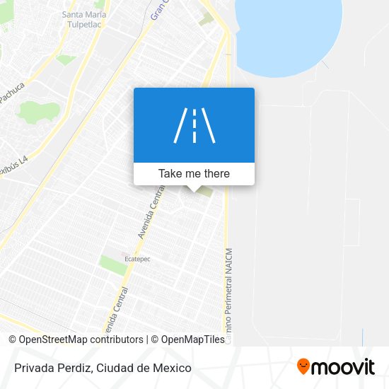 Mapa de Privada Perdiz