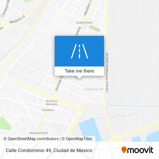 Mapa de Calle Condominio 49