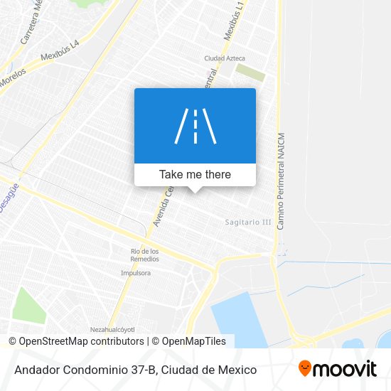 Andador Condominio 37-B map