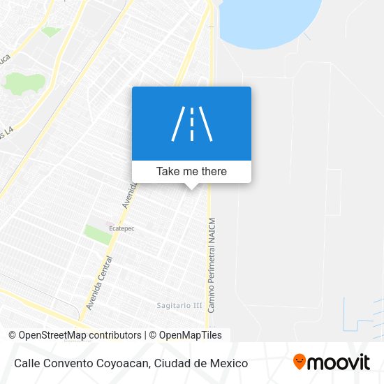 Mapa de Calle Convento Coyoacan
