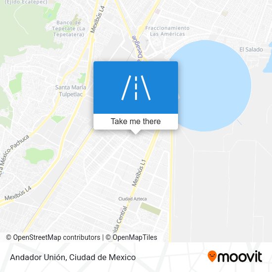 Mapa de Andador Unión