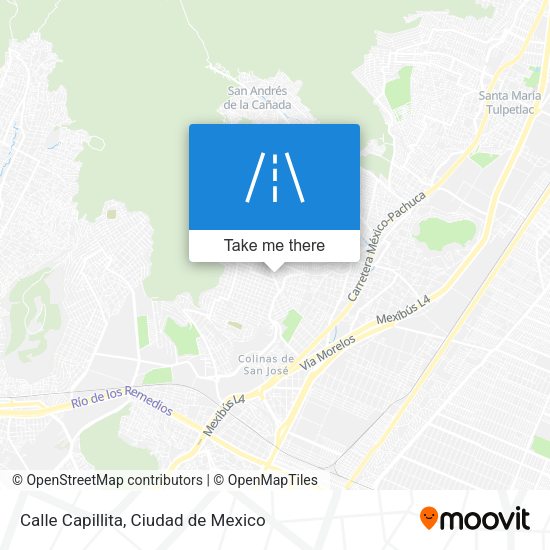 Mapa de Calle Capillita