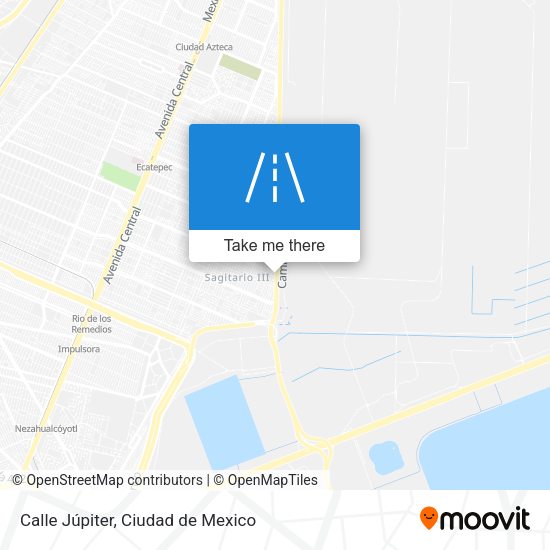 Calle Júpiter map