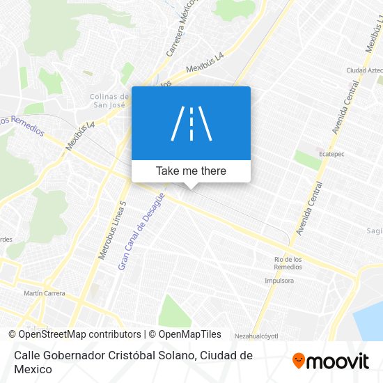 Calle Gobernador Cristóbal Solano map