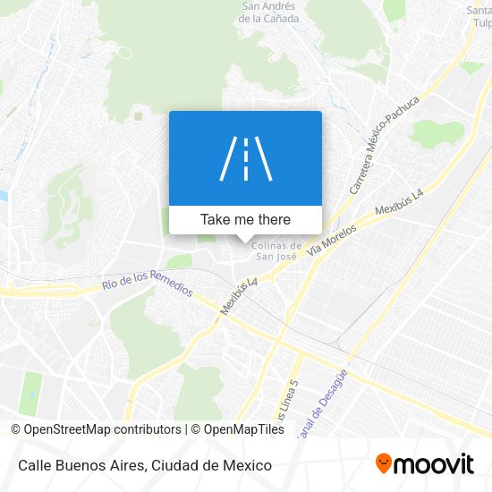 Mapa de Calle Buenos Aires