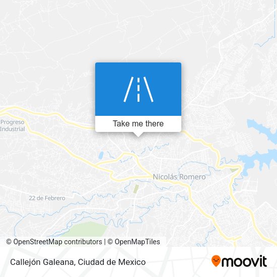 Callejón Galeana map