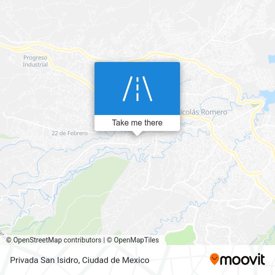 Privada San Isidro map