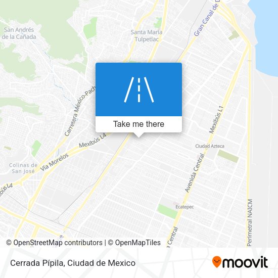 Cerrada Pípila map
