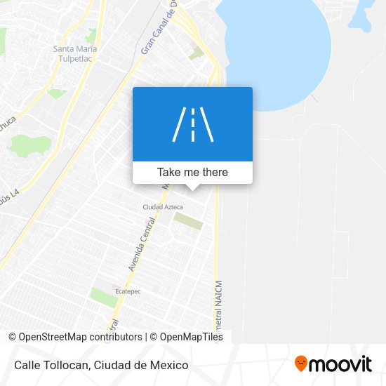 Mapa de Calle Tollocan
