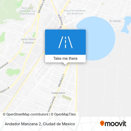 Mapa de Andador Manzana 2