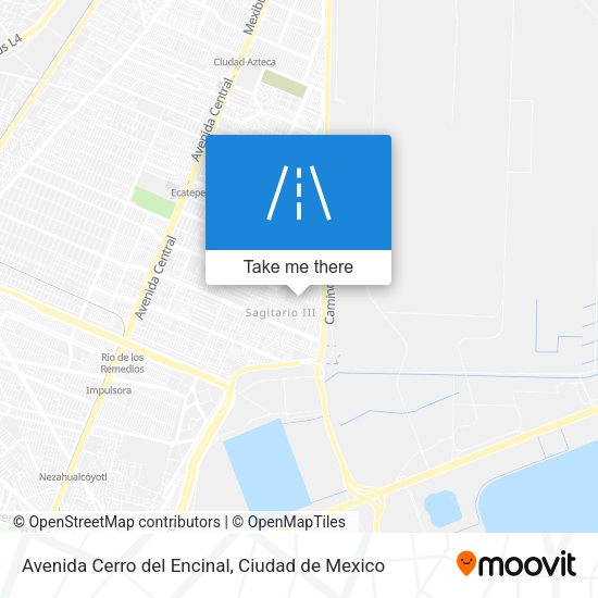 Avenida Cerro del Encinal map