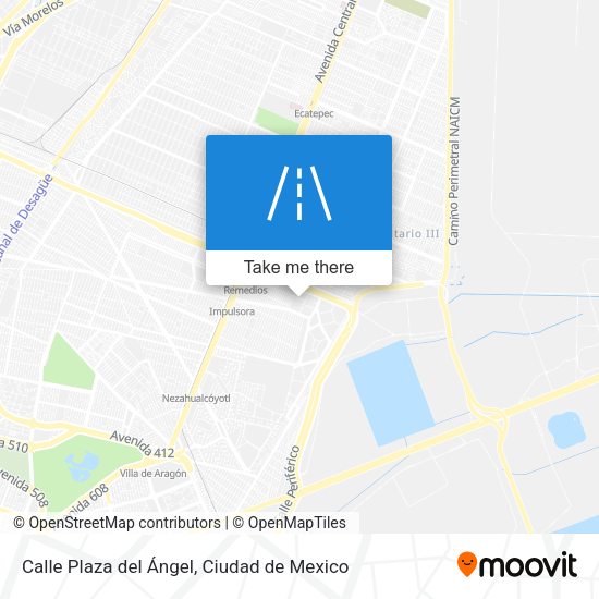 Mapa de Calle Plaza del Ángel