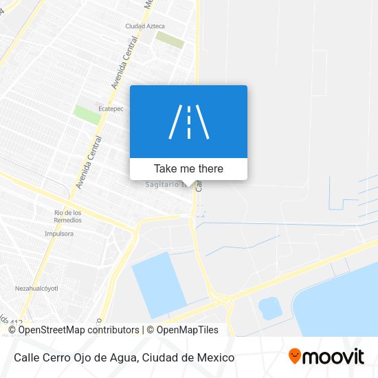 Mapa de Calle Cerro Ojo de Agua