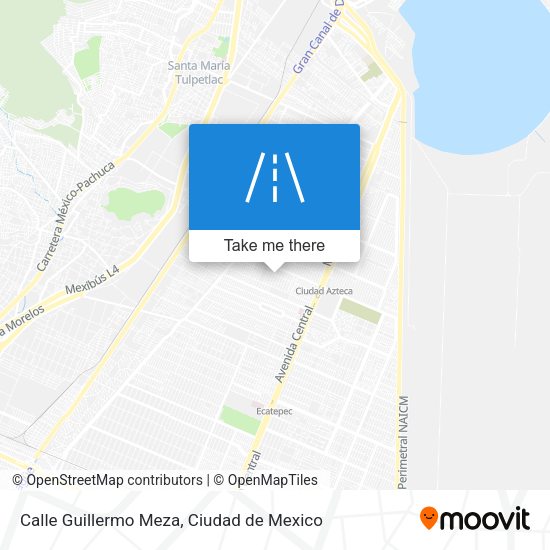 Calle Guillermo Meza map