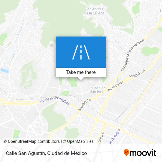 Mapa de Calle San Agustín