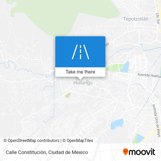 Calle Constitución map