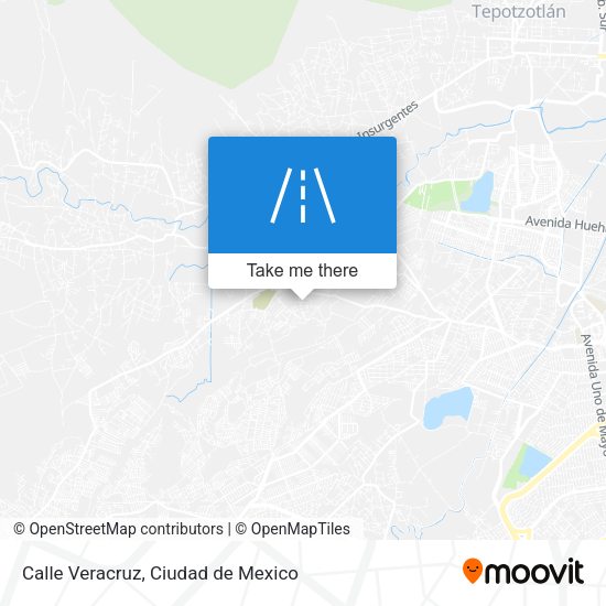 Calle Veracruz map