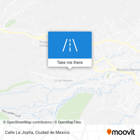 Mapa de Calle La Joyita