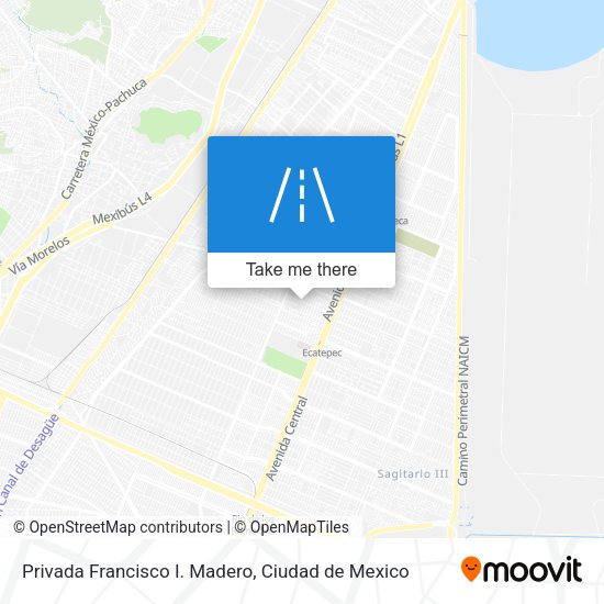 Mapa de Privada Francisco I. Madero