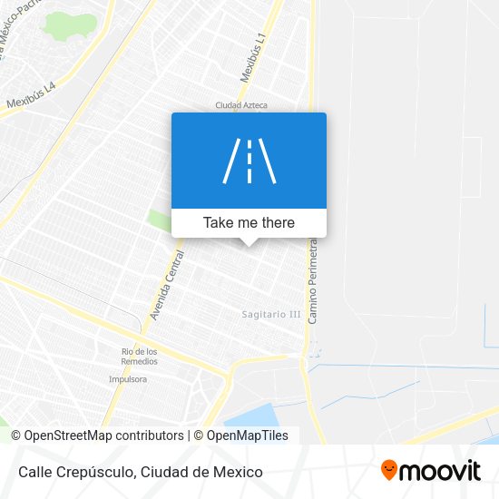 Calle Crepúsculo map