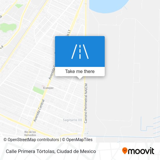 Mapa de Calle Primera Tórtolas