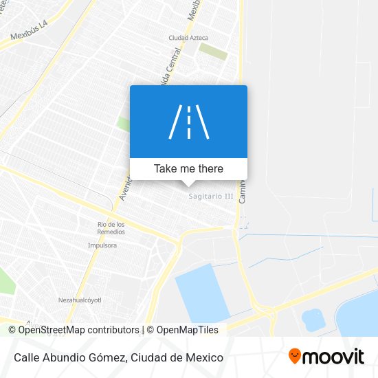 Calle Abundio Gómez map