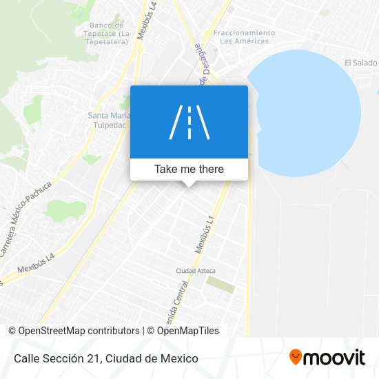 Calle Sección 21 map