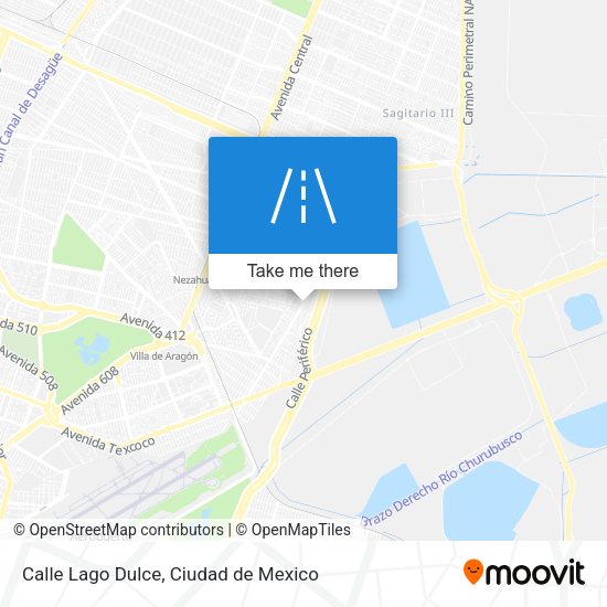 Calle Lago Dulce map