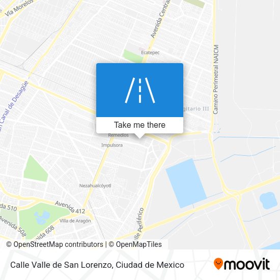 Calle Valle de San Lorenzo map