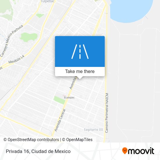 Mapa de Privada 16