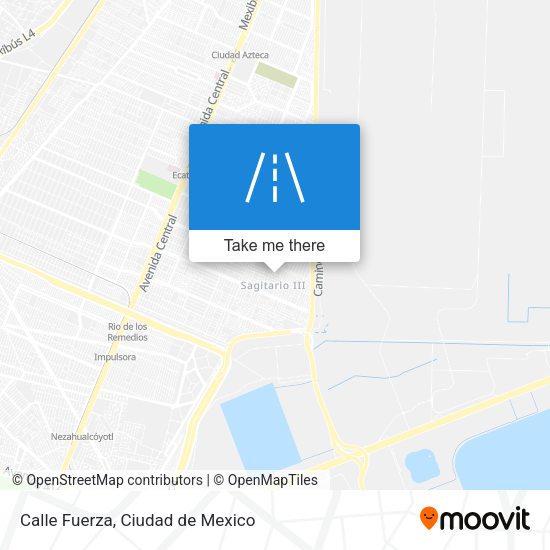 Mapa de Calle Fuerza
