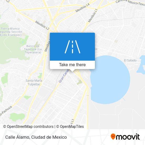 Calle Álamo map