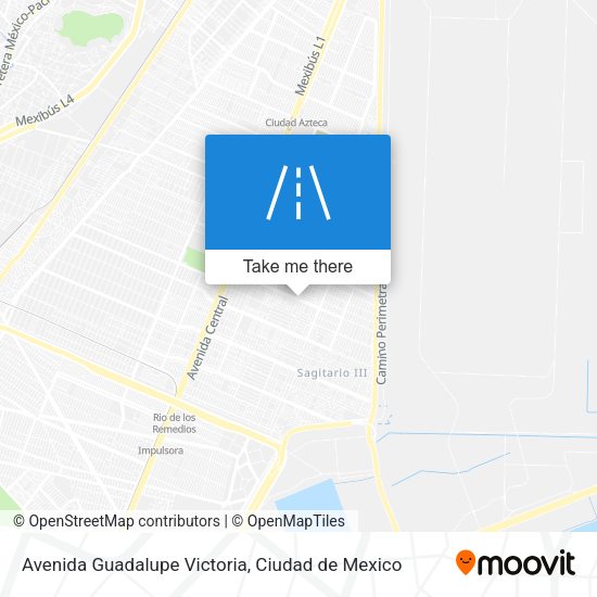 Mapa de Avenida Guadalupe Victoria